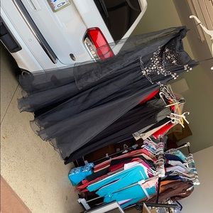 Mike Benet Formals - Size  12 Black Dress